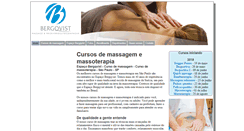 Desktop Screenshot of cursosmassagem.com.br